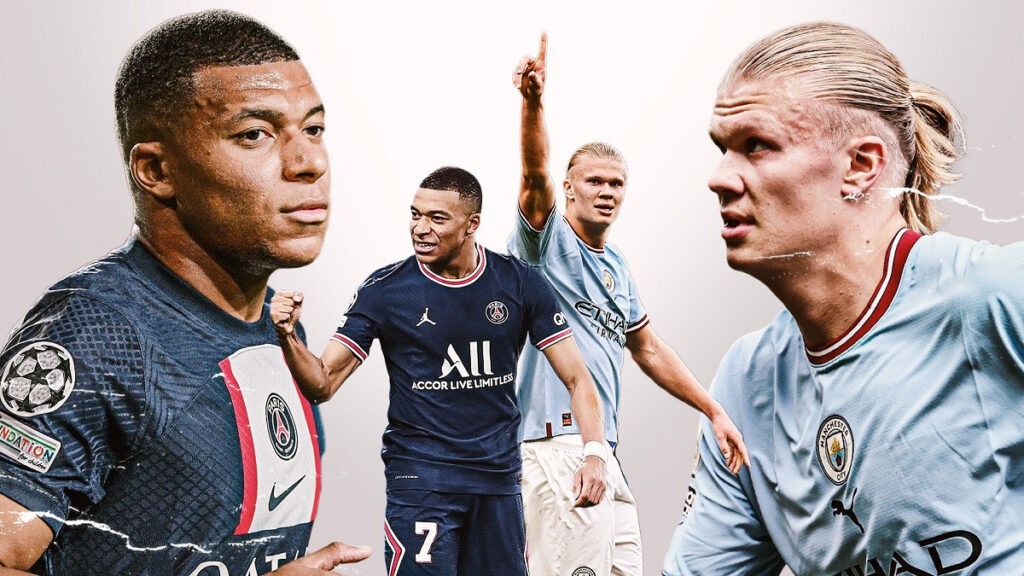 Haaland and Mbappe are predicted to dominate world football